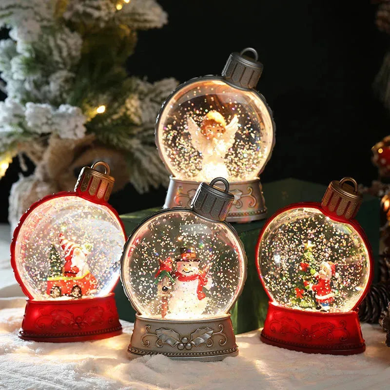Christmas Holiday Decorations Luminous Simulation Flat Light LED Decoration Scene Layout Flame Light Home Decor - Bellarte Enchanté Christmas Holiday Decorations Luminous Simulation Flat Light LED Decoration Scene Layout Flame Light Home Decor